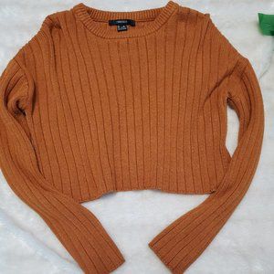 Ribbed Boxy Sweater